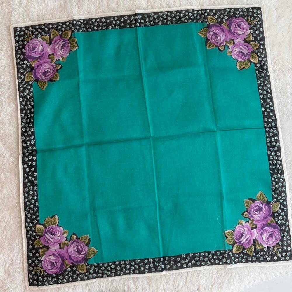 Ungaro paris purple and teal